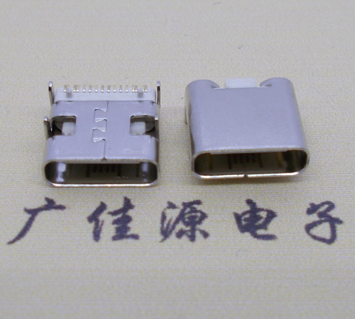 博罗板上贴片type-c16p母座连接器
