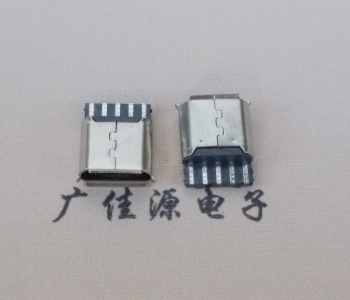 博罗Micro USB5p母座焊线 前五后五焊接有后背