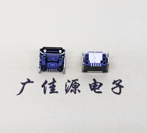 博罗MICRO USB5pin加高母座 垫高1.55/2.5/3.04/4.45尺寸接口